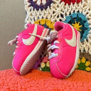 Toddler Nike Cortez Pink Size 5C RARE